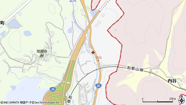 〒637-0012 奈良県五條市小山町の地図