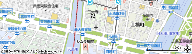 株式会社中電工　本店情報通信技術部周辺の地図