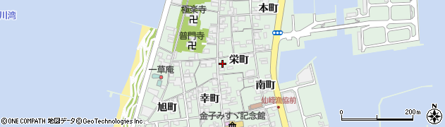 山口県長門市仙崎新町1409周辺の地図