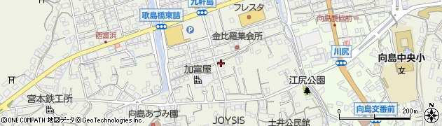 広島県尾道市向島町富浜5778周辺の地図