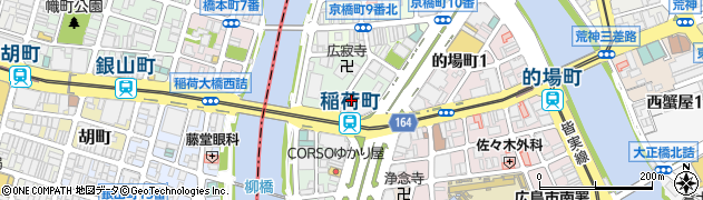 中国労働金庫　ローンセンター広島中央周辺の地図