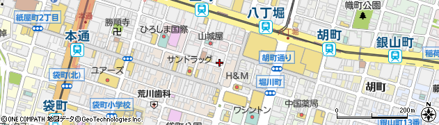 ひろしま旬彩 鶴乃や本店周辺の地図