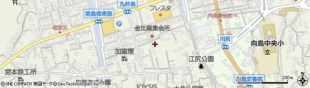 広島県尾道市向島町富浜5823周辺の地図