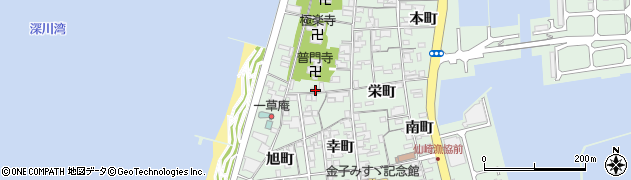 山口県長門市仙崎新町1487周辺の地図