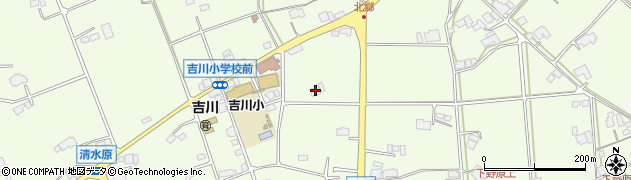 広島県東広島市八本松町吉川442周辺の地図