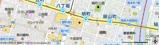 広島三越店　４階レディスプレタポルテ＆ジュエリーギャラリーｉ周辺の地図