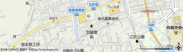 広島県尾道市向島町富浜5582周辺の地図