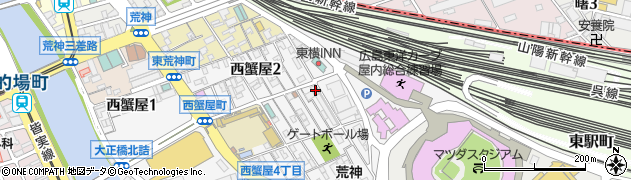新生倉庫運輸株式会社　中央グループトランクルーム周辺の地図