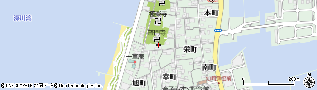 山口県長門市仙崎新町1491周辺の地図