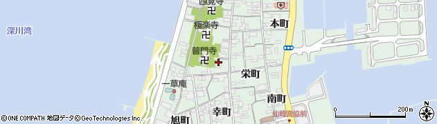 山口県長門市仙崎新町1494周辺の地図