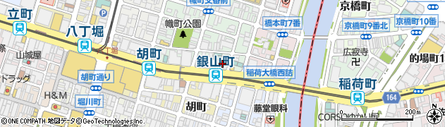 カプセル・ホテルＣＵＢＥ・広島周辺の地図