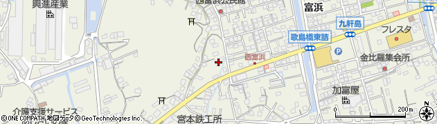 広島県尾道市向島町富浜5704周辺の地図