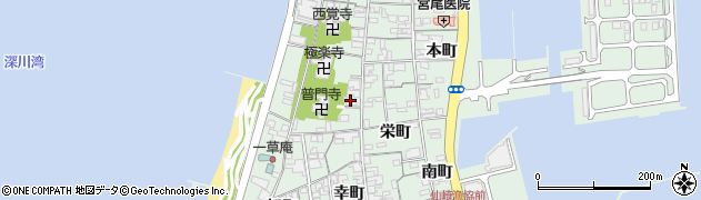 山口県長門市仙崎新町1498周辺の地図