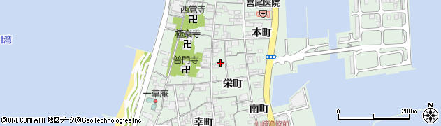 山口県長門市仙崎新町1515周辺の地図