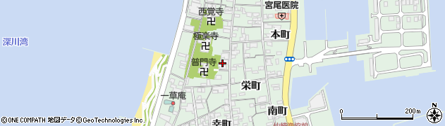 山口県長門市仙崎新町1500周辺の地図
