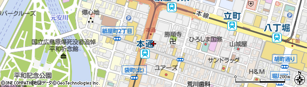 ハローワーク広島・広島公共職業安定所　広島わかものハローワーク周辺の地図