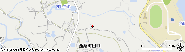 広島県東広島市西条町田口10593周辺の地図