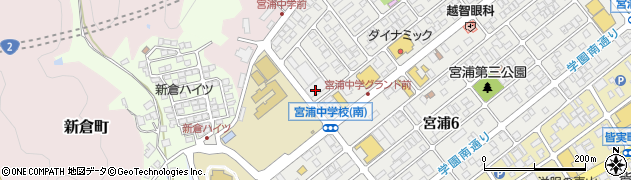 株式会社オンリーワン　宮浦店周辺の地図
