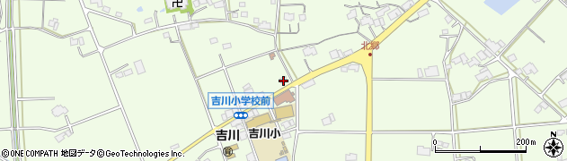 広島県東広島市八本松町吉川75周辺の地図