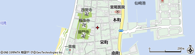 山口県長門市仙崎新町1508周辺の地図