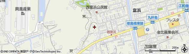 広島県尾道市向島町富浜5698周辺の地図