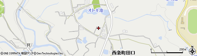 広島県東広島市西条町田口601周辺の地図