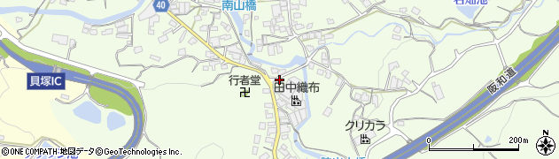 大阪府貝塚市木積370周辺の地図