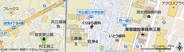 広島県三原市宮沖周辺の地図