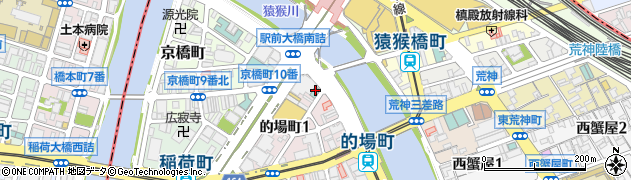 東横ＩＮＮ広島駅前大橋南周辺の地図