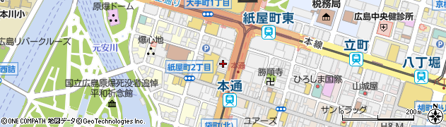 レ・モーリアグループ紙屋町店周辺の地図