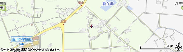 広島県東広島市八本松町吉川553周辺の地図