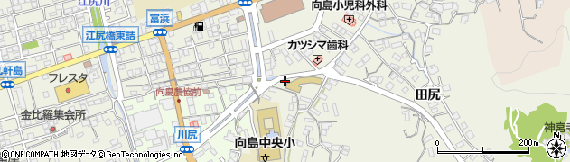 広島県尾道市向島町富浜5215-3周辺の地図
