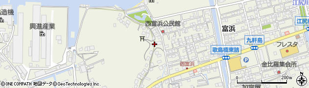 広島県尾道市向島町富浜5687周辺の地図