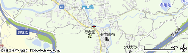 大阪府貝塚市木積383周辺の地図
