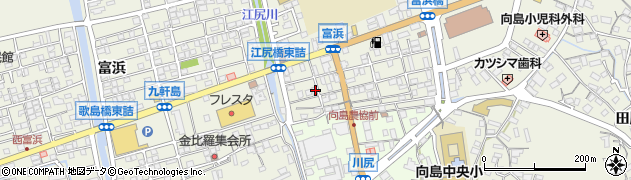 広島県尾道市向島町富浜5574周辺の地図
