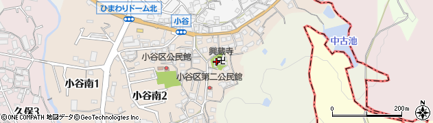 宗教法人興蔵寺周辺の地図