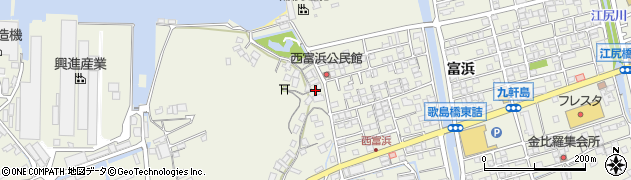 広島県尾道市向島町富浜5659周辺の地図