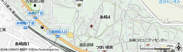 広島県三原市糸崎周辺の地図