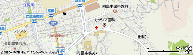 広島県尾道市向島町富浜5413-3周辺の地図