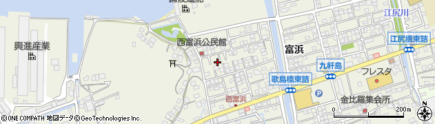 広島県尾道市向島町富浜5614周辺の地図