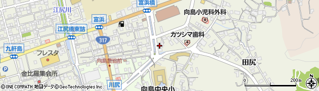 広島県尾道市向島町富浜5410周辺の地図