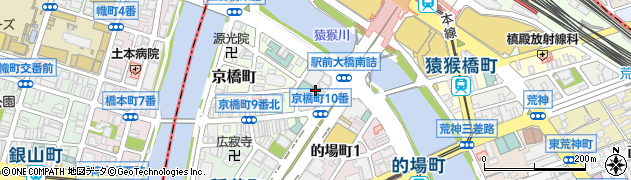 広島グランドインテリジェントホテル周辺の地図
