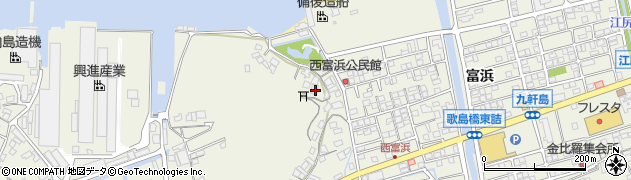 広島県尾道市向島町富浜5651周辺の地図