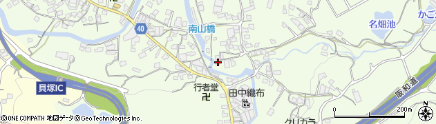 大阪府貝塚市木積852周辺の地図
