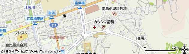 広島県尾道市向島町富浜5413周辺の地図