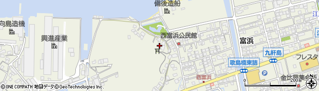 広島県尾道市向島町富浜5650周辺の地図