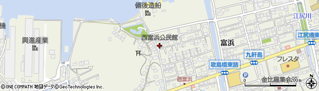 広島県尾道市向島町富浜5613周辺の地図