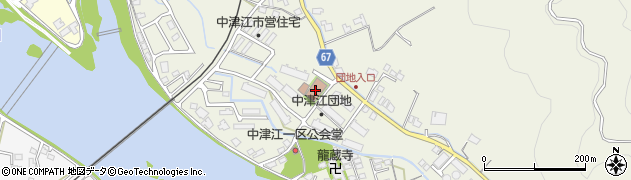 萩市中津江デイサービスセンターなごみ周辺の地図