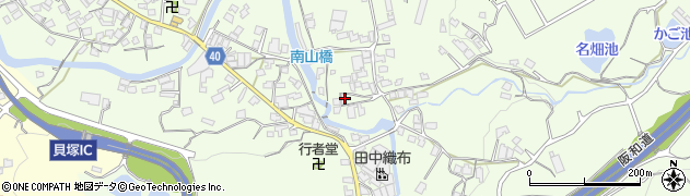 大阪府貝塚市木積856周辺の地図