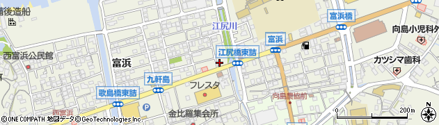 広島県尾道市向島町富浜5571周辺の地図